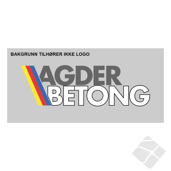 Agder Betong, rygg outline