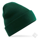 Supermyk lue/beanie.