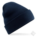 Supermyk lue/beanie.