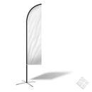 Beachflagg komplett sett, 310cm (L)