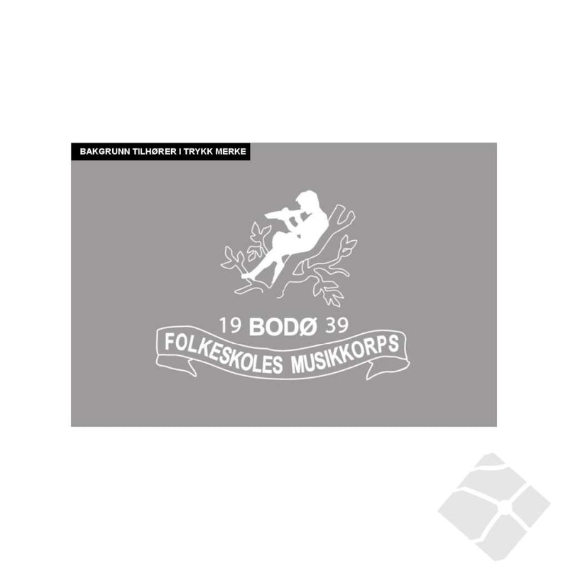 Bodø folkeskoles musikkorps 1939, bryst logo