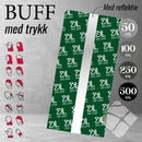 Altiettlue/Buff m/refleksstripe og logo print, blå
