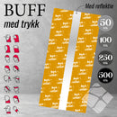 Altiettlue/Buff m/refleksstripe og logo print, blå