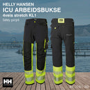 ICU arbeidsbukse 4veis stretch KL1, safety gul/grå