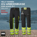 ICU arbeidsbukse 4veis stretch KL1, safety gul/grå