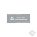 Byggm. A. Haukland, brystlogo