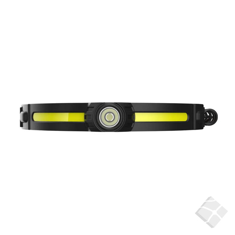 Hodelykt COB500 oppladbar 500lumen, sort