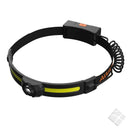 Hodelykt COB500 oppladbar 500lumen, sort