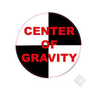 Center og gravity - klebemerke ex. heft