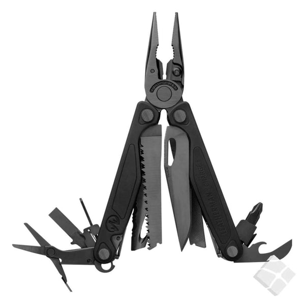 Charge+ m/Molle multiverktøy med 19 verktøy, sort