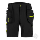 Arbeidsshorts 2 in 1 - Contrast serie 147-0, sort