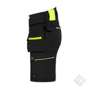 Arbeidsshorts 2 in 1 - Contrast serie 147-0, sort