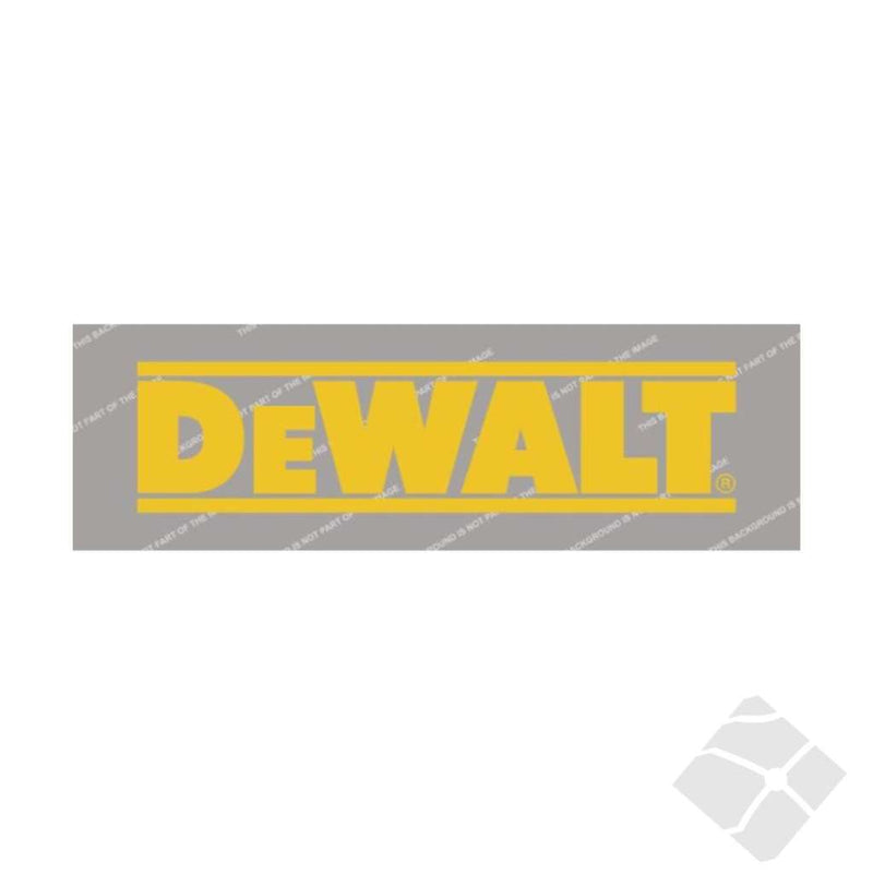 Dewalt logo, gul