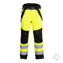 Vinterbukse Dokka HiVis KL 2, safety gul/sort