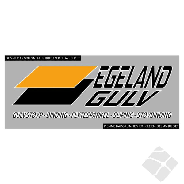 Egeland Gulv, rygg logo