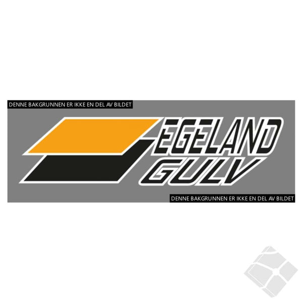 Egeland Gulv, bryst logo