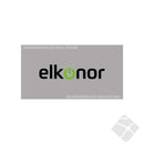 Elkonor bryst logo , sort