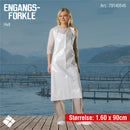 Engangsforkle næringsmiddel, hvit