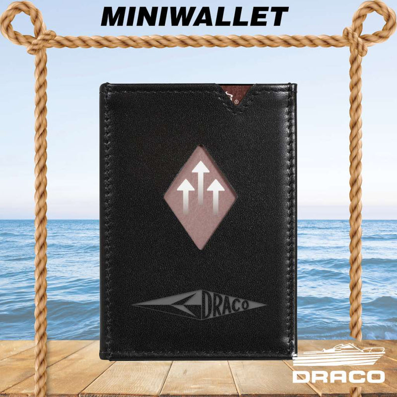 Draco miniwallet, sort