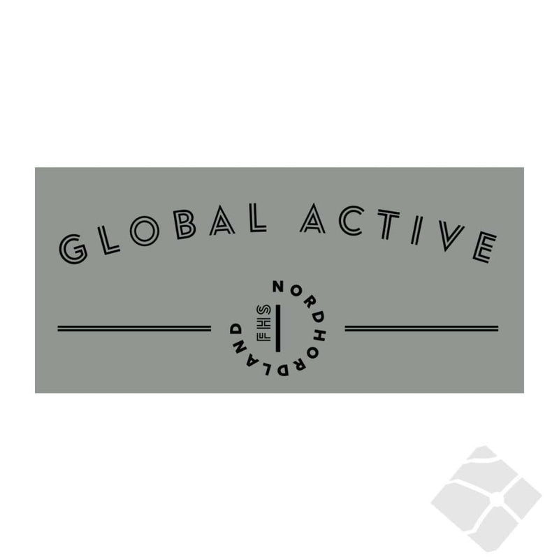 Norhordaland FHS Global active stor logo bryst, sort