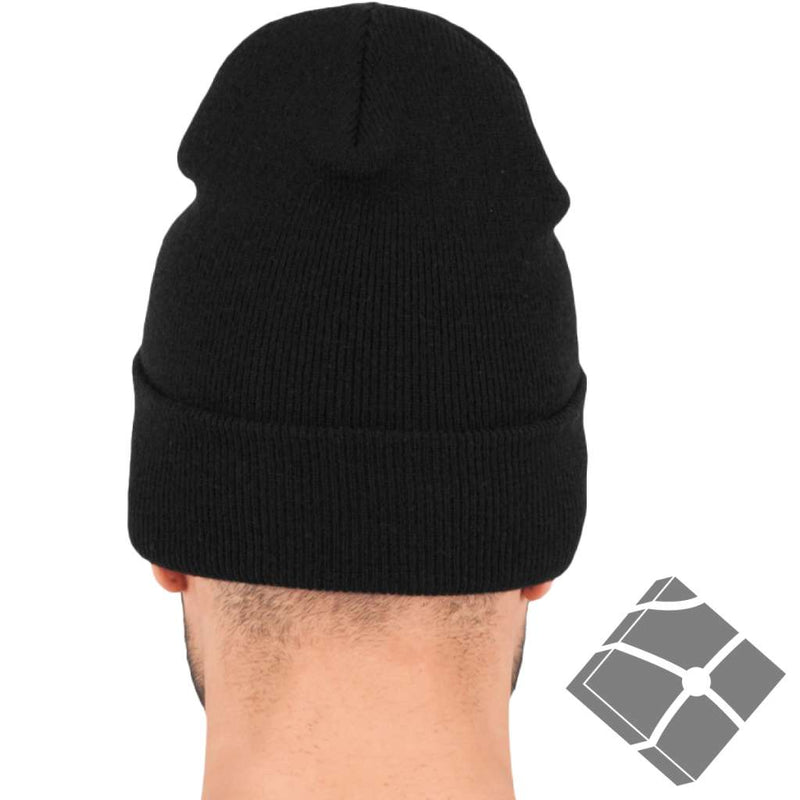 FlexFit Beanie/ lue med brodert logo - 100 stk