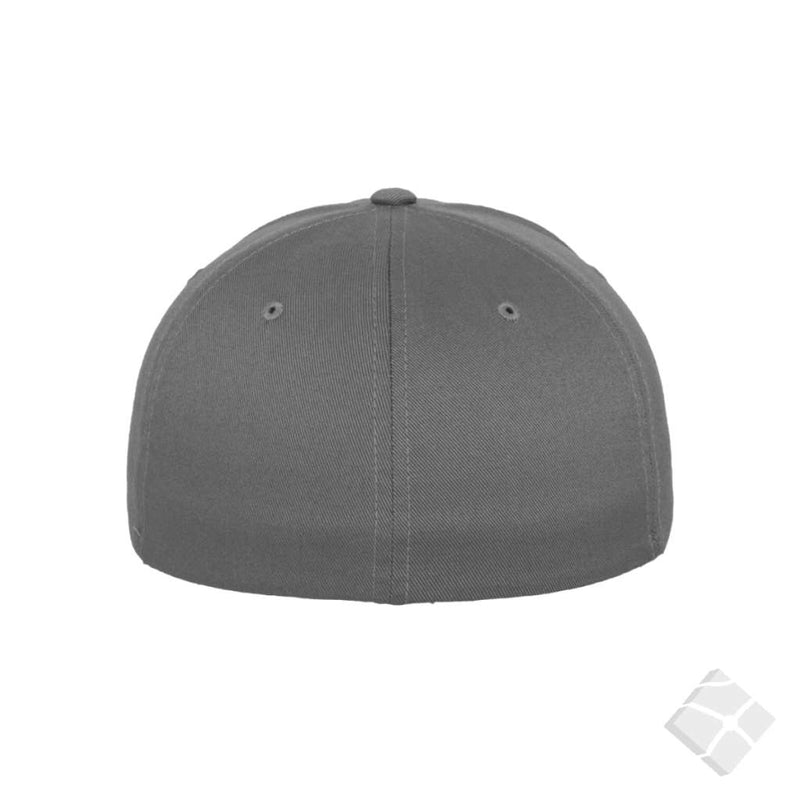 Flexfit Wooly caps m/brodert logo - 50 stk, grå