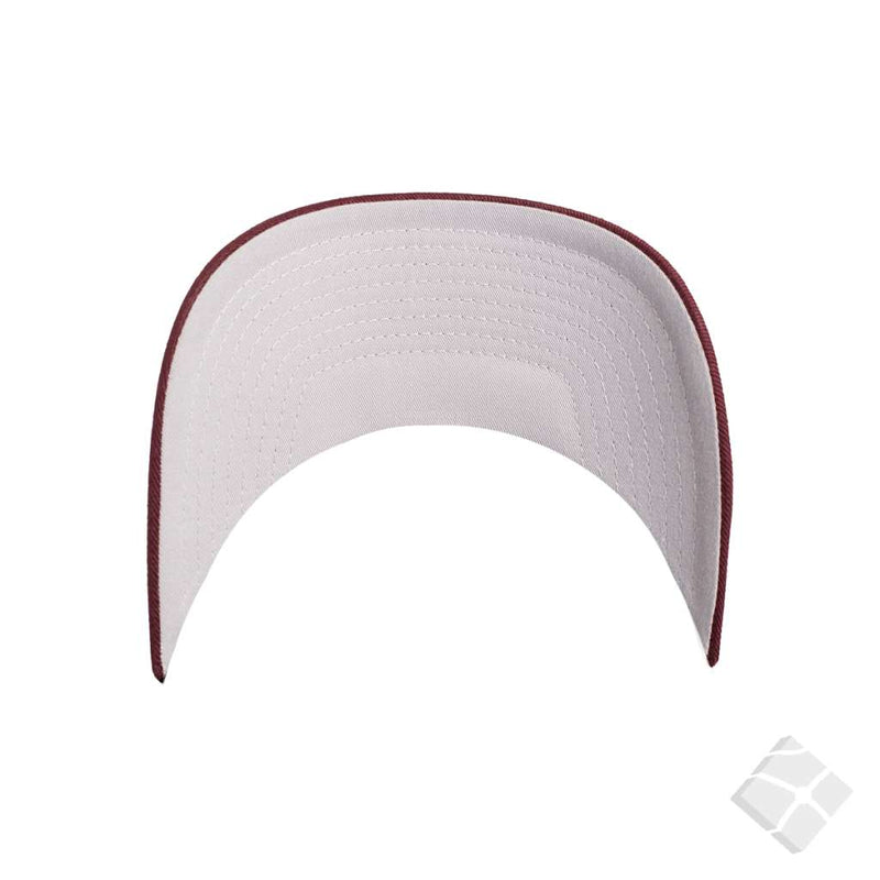 Flexfit Wooly caps m/brodert logo - 50 stk, maroon