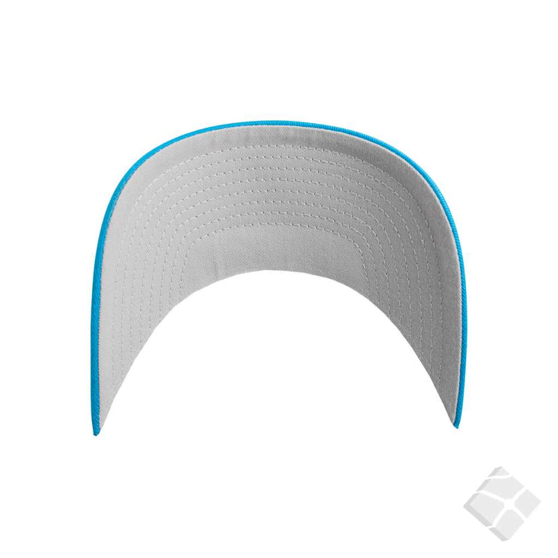 Flexfit Wooly caps m/brodert logo - 20 stk, hawaiian blue