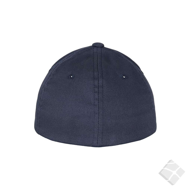 Flexfit Wooly caps m/brodert logo - 20 stk, mørk marine