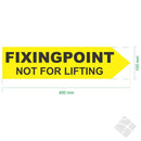 FIXINGPOINT RIGHT - klebemerker m/extra heft