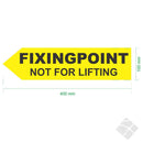 FIXINGPOINT LEFT - klebemerker m/extra heft