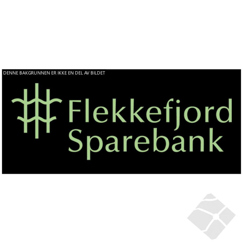 Flekkefjord sparebank logo, grønn