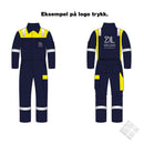 Kjeledress m/høy synlighet KL.3, safetygul