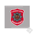 Fl.fjord Brannvesen emblem bryst logo, HD farger