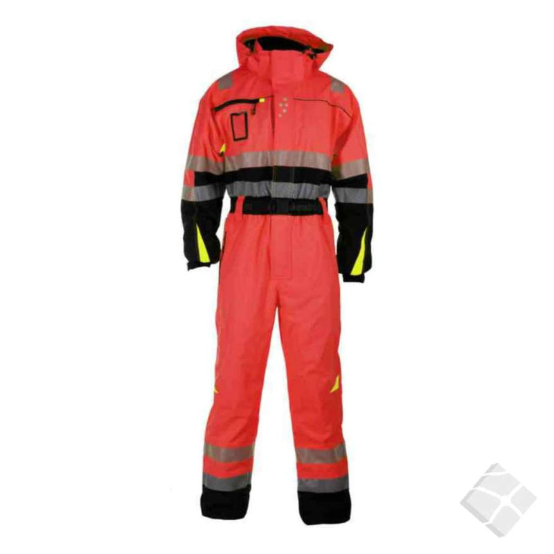 Vinterkjeledress Gjøvik  HiVis KL.3, safety rød