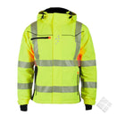 Vinterjakke gjøvik HIghVius KL.3, safety gul/sort