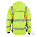 Vinterjakke gjøvik HIghVius KL.3, safety gul/sort