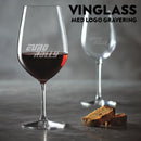 Eurorally vinglass med logo