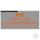 Grenland Transportservice, rygg logo, orange
