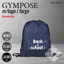 Gympose greenline m/logotrykk, marine