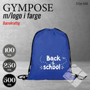 Gympose greenline m/logotrykk, blå