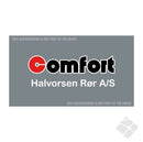 Halvorsen rør As bryst logo