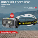 Hodelykt proff HF8R, gul/sort