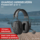 Guardio Hørselvern Freebird BT  (2 in 1), sort