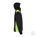 Hybrid jakke Contrast, sort/gul