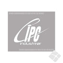 IPC industrier hvit, brystlogo