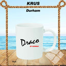 Draco of Norway krus, hvit