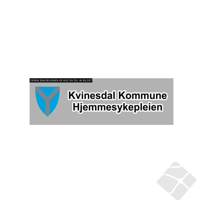 Kvinesdal Kommune, hjemmesykepleien, bryst logo
