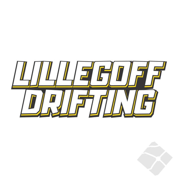 Lillegoff drifting,  stor bryst logo