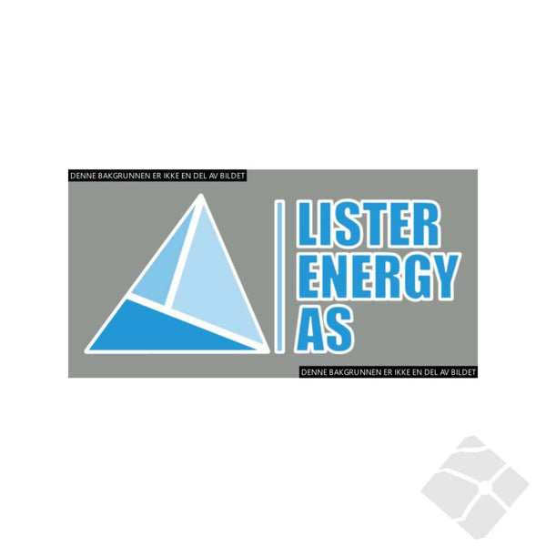 Lister Energy AS, bryst logo